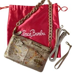 Anca Barbu Gold Clutch One Of A Kind